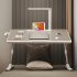 Laptop Desk For Bed With LED Lamp 3 Levels Brightness 5 Adjustable Heights 10 6 15 4Inch Foldable Multifunctional Bed Desk brushed black