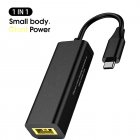 Laptop Pd Power Converter DC5.5 Female to Type-c Adapter Slim-tip Square Port