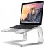 Laptop Riser Stand Universal Detachable Portable Aluminum Alloy Notebook PC Desk Holder black