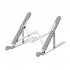 Laptop Stand Aluminum Alloy Computer Laptops Monitor Desktop Mount Portable Folding Laptop Holder Support D103 full silicone