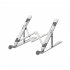 Laptop Stand Aluminum Alloy Computer Laptops Monitor Desktop Mount Portable Folding Laptop Holder Support D103 silver