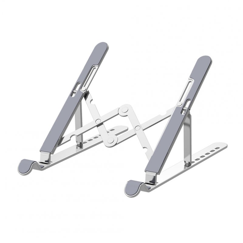 Laptop Stand Aluminum Alloy Computer Laptops Monitor Desktop Mount Portable Folding Laptop Holder Support D103 full silicone
