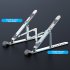 Laptop Stand Aluminum Alloy Computer Laptops Monitor Desktop Mount Portable Folding Laptop Holder Support D103 full silicone