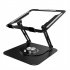 Laptop Stand Computer Riser Adjustable Rotation Laptops Mount for 10 17 Inches Notebook Tablet Silver
