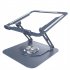 Laptop Stand Computer Riser Adjustable Rotation Laptops Mount for 10 17 Inches Notebook Tablet Silver