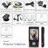 Large 3 inch touchscreen mobile phone with LED projector head  play games  watch videos  listen to music  and conduct your business presentations as well 