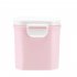 Large Capacity Baby Milk Powder Can Airtight Storage Box Barrel L pink