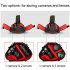 Large Capacity Digital Camera  Bag With Professional Tripod Straps Explosion proof Zipper Waterproof Slr Camera Photography Crossbody Bag black
