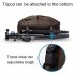 Large Capacity Digital Camera  Bag With Professional Tripod Straps Explosion proof Zipper Waterproof Slr Camera Photography Crossbody Bag brown
