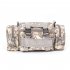 Large Capacity Sports Outdoor Leisure Pockets Photography SLR Camera Multi function Shoulder Bag Waist Bag ACU camouflage 15 inches