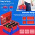 Large Carrying Protective Case Travel Storage Bag Compatible For Nintendo Switch Oled Console Pro Controller red blue