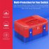 Large Carrying Protective Case Travel Storage Bag Compatible For Nintendo Switch Oled Console Pro Controller red blue