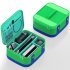 Large Carrying Protective Case Travel Storage Bag Compatible For Nintendo Switch Oled Console Pro Controller red blue