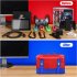 Large Carrying Protective Case Travel Storage Bag Compatible For Nintendo Switch Oled Console Pro Controller red blue