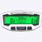 Large LCD Display Bicycle Bike Cycling Computer Odometer Speedometer Stopwatch SD-558C