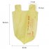 Large Size Thicken Garbage Bag Double Ear Bags for Kitchen Living Room Toilet Trash Bin Yellow 96   62 thick 2 5 silk 10 pcs   roll