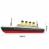 Large Titanic  Building  Block Cruise Ship Model Small Particles Assembled Bricks Stress Relief Educational Toy For Children Grown up As shown