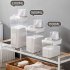 Laundry Detergent Dispenser Fabric Softener Dispenser For Laundry Room Organization And Storage Large Capacity Sealed Laundry Soap Containers EU Plug Scale 2300