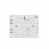Lcd Digital Alarm Clock Large Screen Displays Magnetic Design Thermometer Meter Humidity Monitor Black