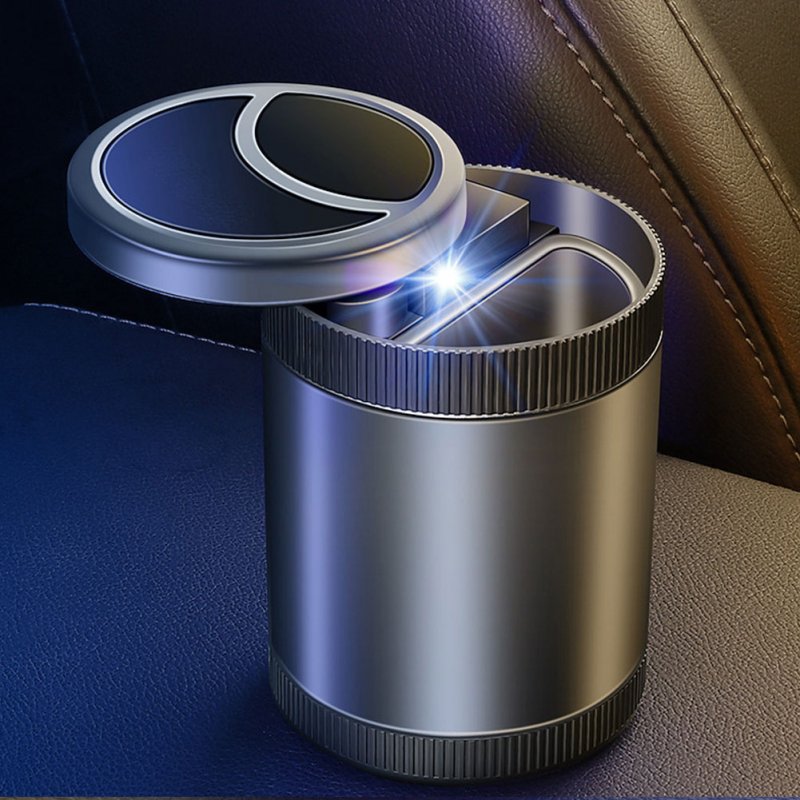 Car Ashtray Intelligent Automatic Induction Ashtray With Lid Portable Ashtray For Vehicles Interior Accessories 
