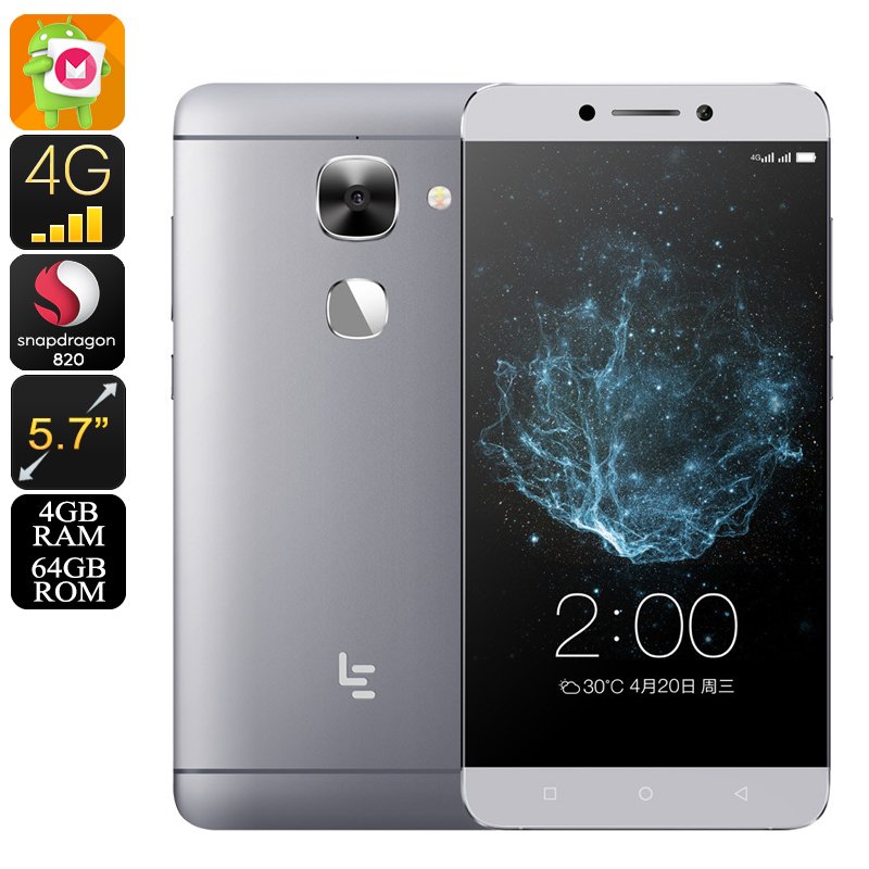 LeEco LeTV Le Max 2 Android Phone (Gray)