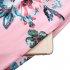 Leadingstar Women Casual Floral Print Long Sleeve Party Maxi Boho Dresses Pink M