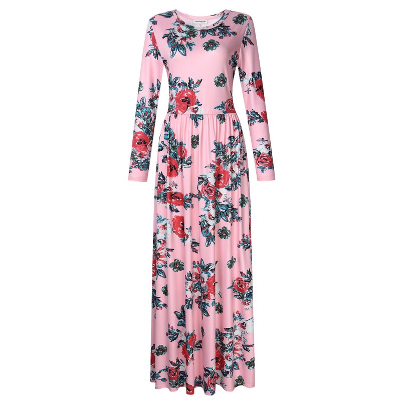 Leadingstar Women Floral Print Boho Dresses