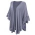Leadingstar Women s Fashion Casual Long Sleeve Open Front Lace Edge Stitching Knit Cardigan