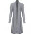 Leadingstar Women s Fashion Casual Long Sleeve Drapped Open Front Shawl Collar Knit Cardigan