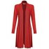 Leadingstar Women s Fashion Casual Long Sleeve Drapped Open Front Shawl Collar Knit Cardigan