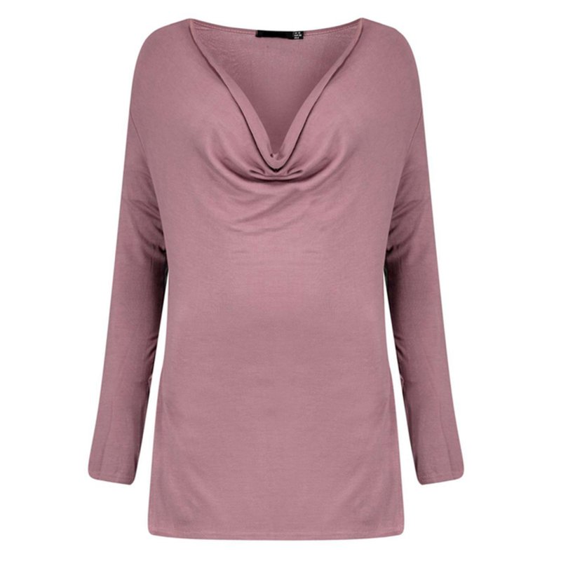 Leadingstar Women's Long Sleeve Pink Purple S