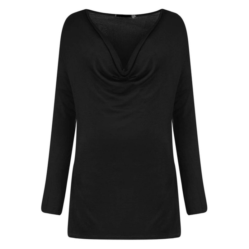 Leadingstar Women's Long Sleeve VNeck Blouse