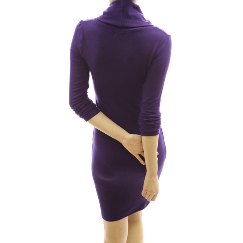 Leadingstar Women's Long Sleeve Mini Dress