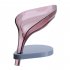 Leaf Shape Soap Box Drain Dish Storage Plate Tray Holder Soap Container for Bathroom Shower purple