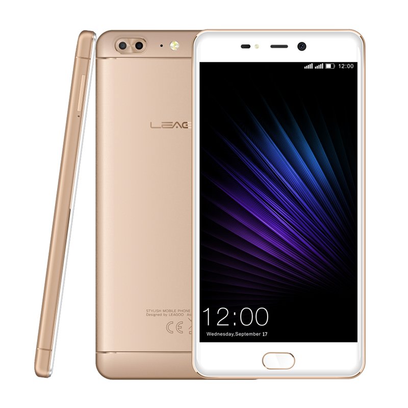 Leagoo T5 5.5 Inch 64 GB Smart Phone Gold