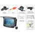 Learn about secret fishing spots  explore marine life or look for ship wreckage with the underwater fishing camera coming with a 4 3 inch display 