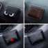 Leather Car Storage Pouch Multifunctional Hanging Bag Mobile Phone Case Storage Bag Storage Box Black star