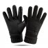 Leather Glove Winter Glove Winter Pigskin Glove Ride Bike    pattern brown One size