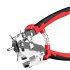 Leather Hole Punch Tool Multi Hole Sizes 45  Steel Puncher For Belts  Watch Bands  Straps  Dog Collars  Saddles  Shoes  Fabric  DIY Home  Craft Projects red