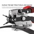 Leather Hole Punch Tool Multi Hole Sizes 45  Steel Puncher For Belts  Watch Bands  Straps  Dog Collars  Saddles  Shoes  Fabric  DIY Home  Craft Projects red