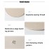 Leather Insulation Coaster Heat resistant Anti scald Non slip Double layer Home Office Table Mat beige