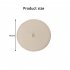 Leather Insulation Coaster Heat resistant Anti scald Non slip Double layer Home Office Table Mat beige