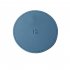 Leather Insulation Coaster Heat resistant Anti scald Non slip Double layer Home Office Table Mat blue