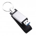 Leather USB 3.0 Flash Memory Stick Pen Drive Storage Thumb U Disk