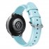 Leather Watch Strap for Sumsung Galaxy Watch Active Active 2 Blue S code