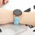 Leather Watch Strap for Sumsung Galaxy Watch Active Active 2 White L code