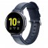 Leather Watch Strap for Sumsung Galaxy Watch Active Active 2 Midnight Blue L Code