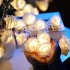 Led Artificial Rose Flower String Lights Romantic Fairy Light Lamp Garland Pink White 3 meters 20 lights