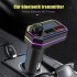 Led Backlight Car Bluetooth Fm Transmitter Mp3 Tf u Disk Player Handsfree Car Kit Black