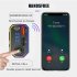 Led Backlight Car Bluetooth Fm Transmitter Mp3 Tf u Disk Player Handsfree Car Kit Black